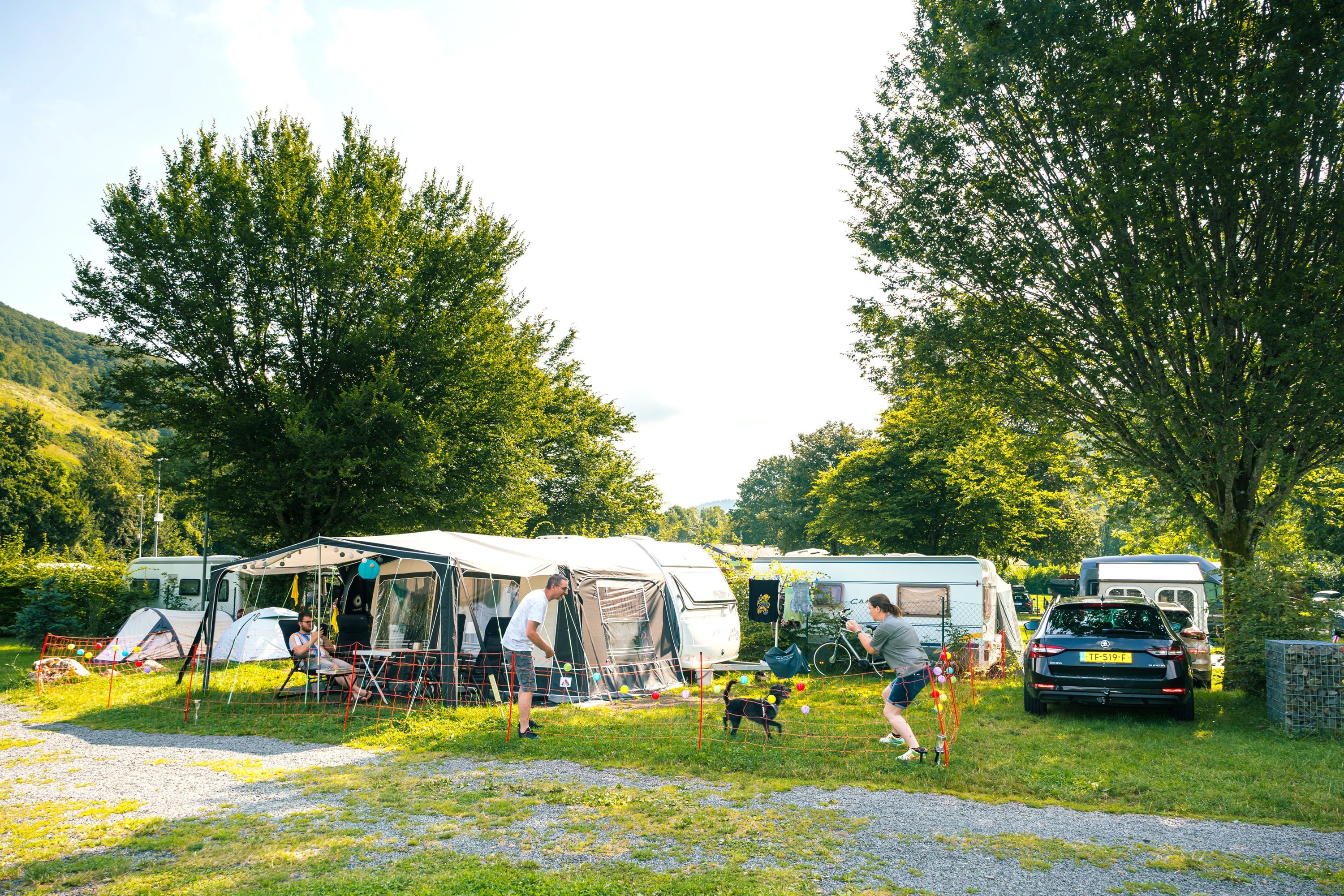 luftmatratze für zelt Deryan – Luftmatratze für Camping – inklusive Tasche – grau main image 0