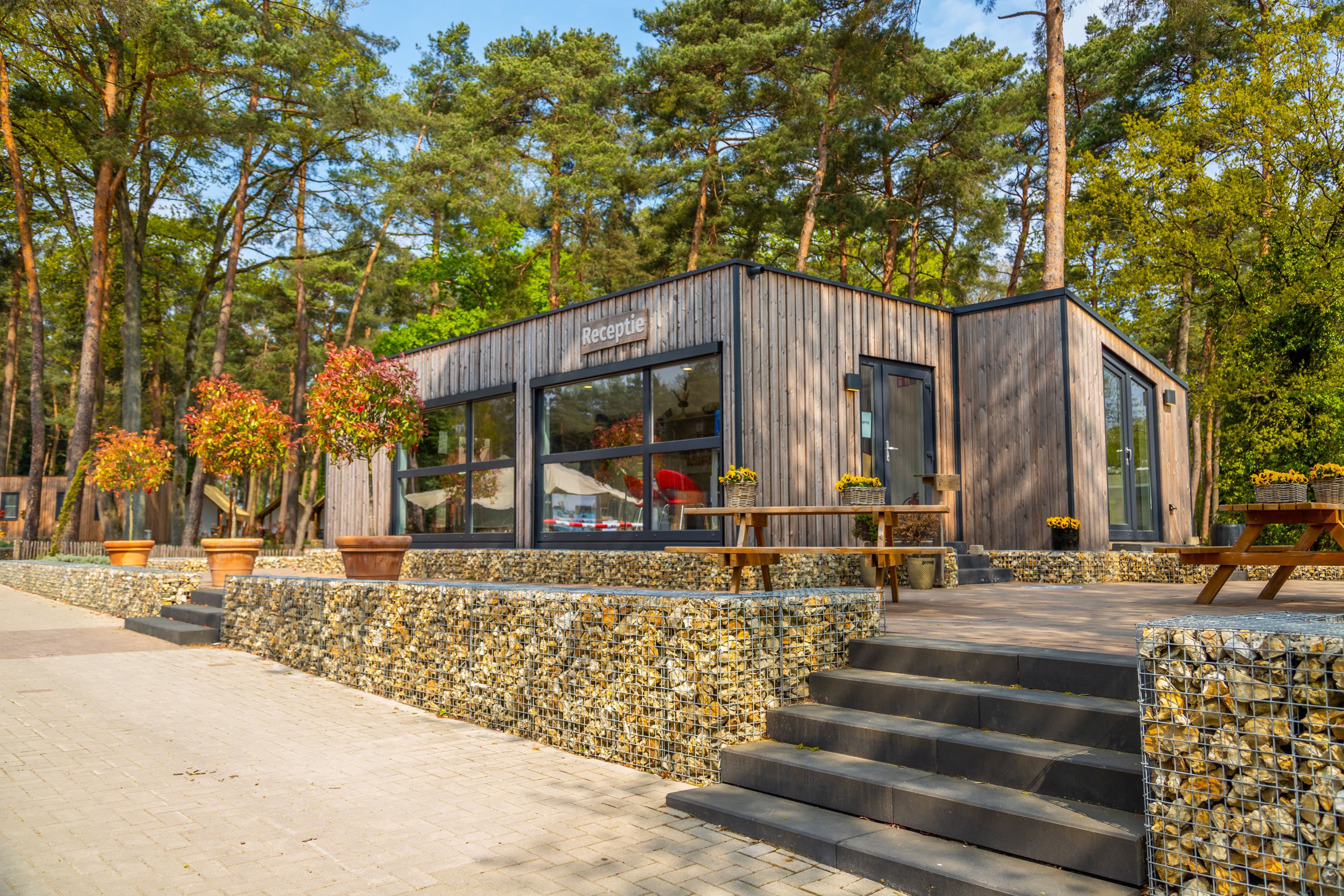 Interior living area at EuroParcs Hoge Kempen in Zutendaal