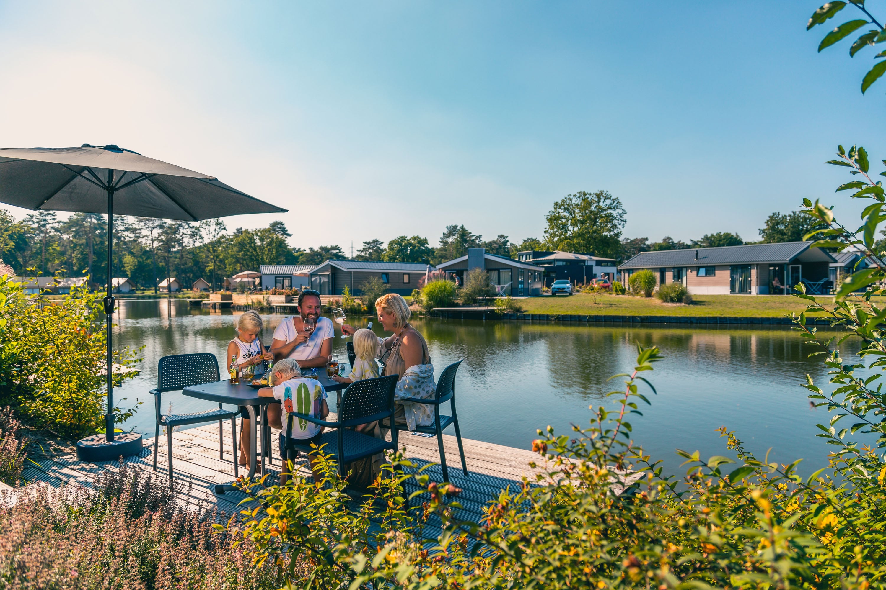 Bedroom accommodation at EuroParcs Zilverstrand in Mol